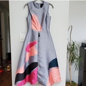 TY-LR Artista Mercado silk dress